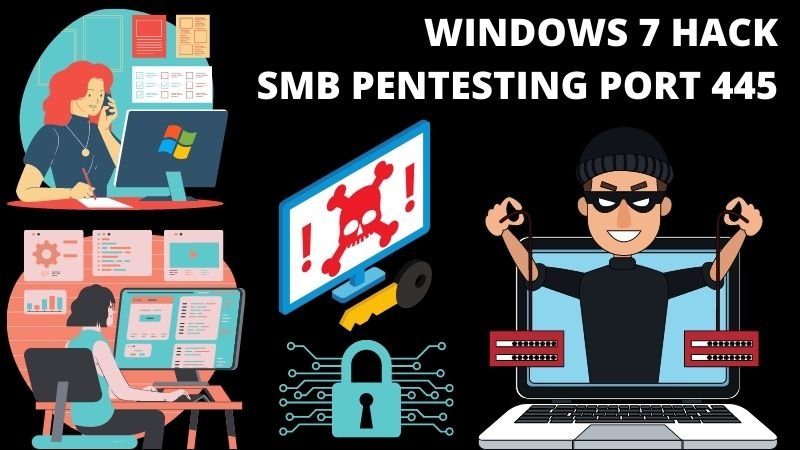 WINDOWS 7 HACK SMB PENTESTING PORT 445